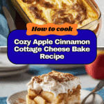 Apple Cinnamon Cottage Cheese Bake Recipe