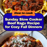 Sunday Slow Cooker Beef Ragu Recipe