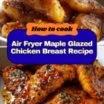 Air Fryer Maple Glazed Chicken Breast Recipe
