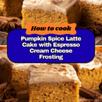 Pumpkin Spice Latte Cake Recipe