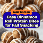 Cinnamon Roll Protein Bites Recipe