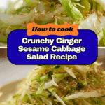 Ginger Sesame Cabbage Recipe