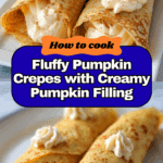 Pumpkin Crepes with Pumpkin Filling Recipe
