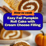 Fall Pumpkin Spice Roll Cake Recipe