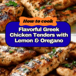 Greek Chicken Tenders Recipe