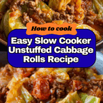 Slow Cooker Unstuffed Cabbage Rolls Recipe