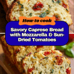 Savory Caprese Bread Recipe