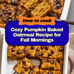 Pumpkin Baked Oatmeal Recipe
