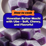 Hawaiian Butter Mochi with Ube Recipe