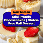 Mini Protein Cheesecakes (Gluten Free, Healthy) Recipe