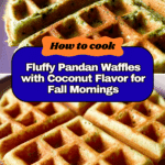 Pandan Waffles Recipe