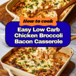 Easy Low Carb Chicken Casserole Recipe