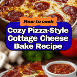 Pizza Style Cottage Cheese Bake Recipe