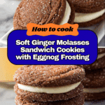 Ginger Molasses Sandwich Cookies Recipe