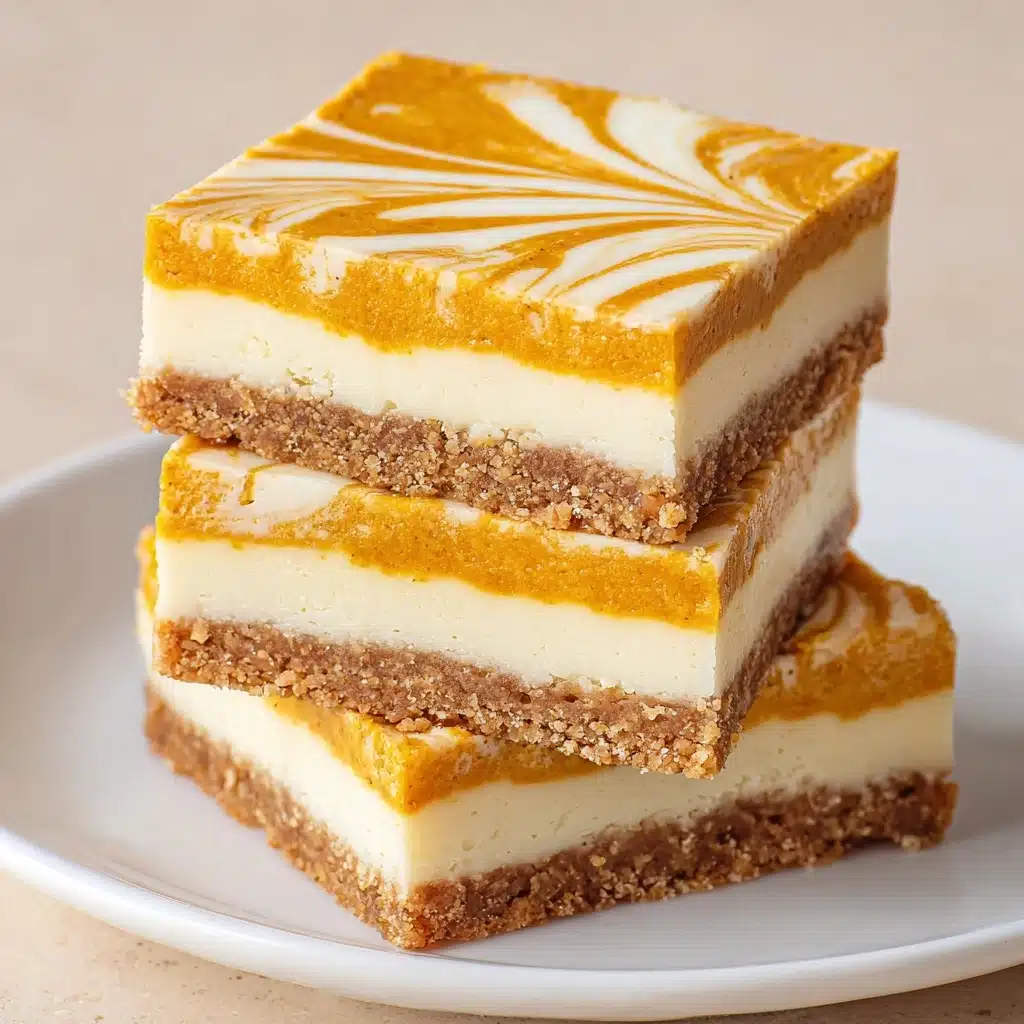 Pumpkin Spice Cheesecake Bars Recipe - Recipe Image