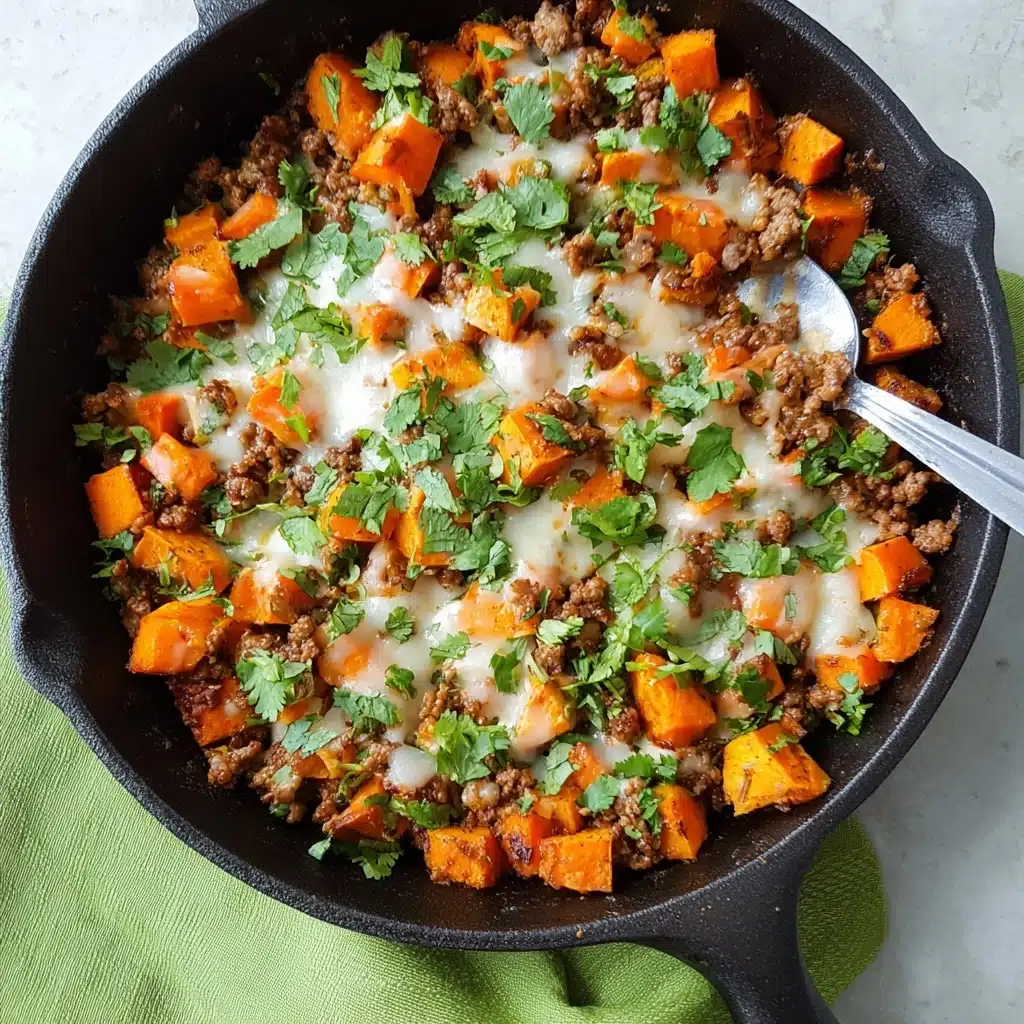 Ground Turkey Sweet Potato Bake Recipe - Recipe Image