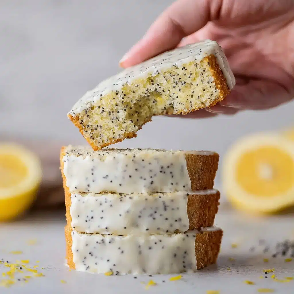 lemon poppy seed loaf cake Recipe - Recipe Image