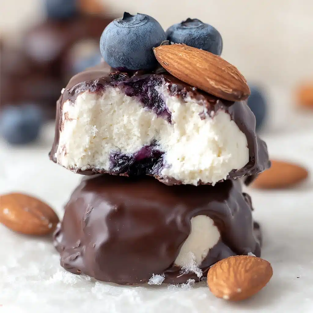 Wholesome Frozen Blueberry Yogurt Clusters Recipe