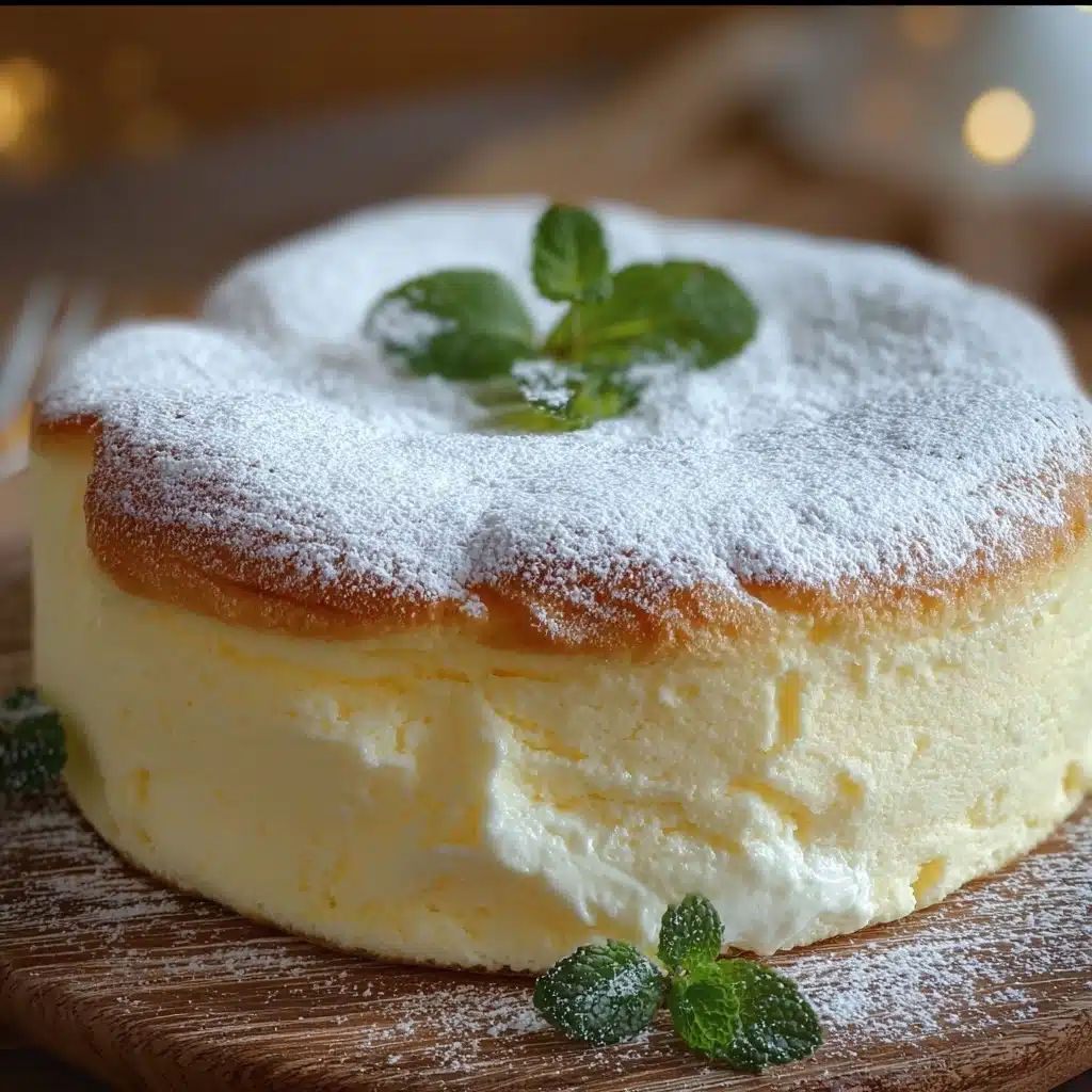 Light & Fluffy Yogurt Cloud Cake Recipe