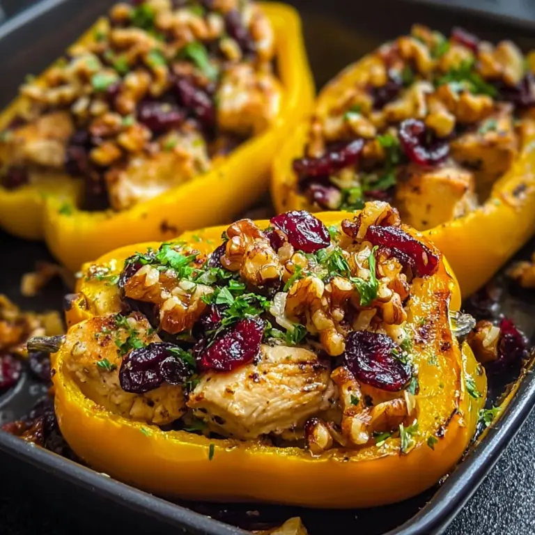 Savory Honey Roasted Butternut Squash Stuffed Recipe