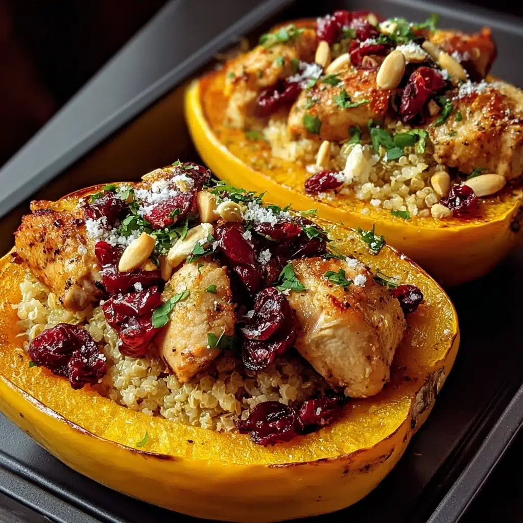 Savory Honey Roasted Butternut Squash Stuffed Recipe - Recipe Image