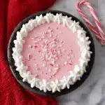 No Bake Christmas Peppermint Pie Recipe