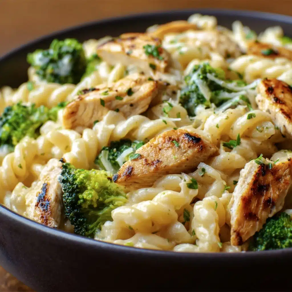 Cheesy Chicken Broccoli Orzo Recipe - Recipe Image