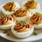 Spicy Pepper Jelly Deviled Eggs Recipe