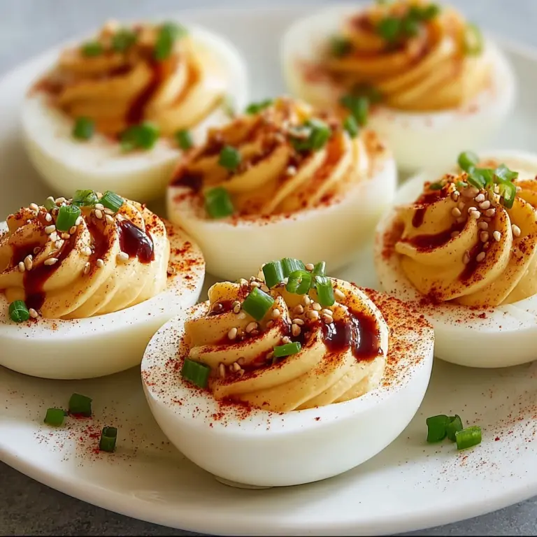 Spicy Pepper Jelly Deviled Eggs Recipe