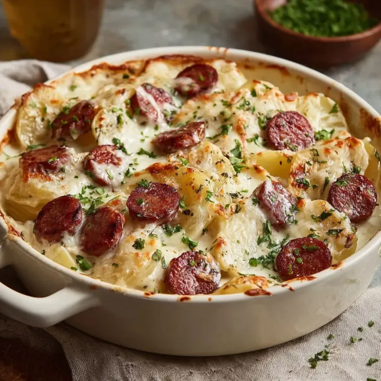 Kielbasa and Pierogi Bake Recipe