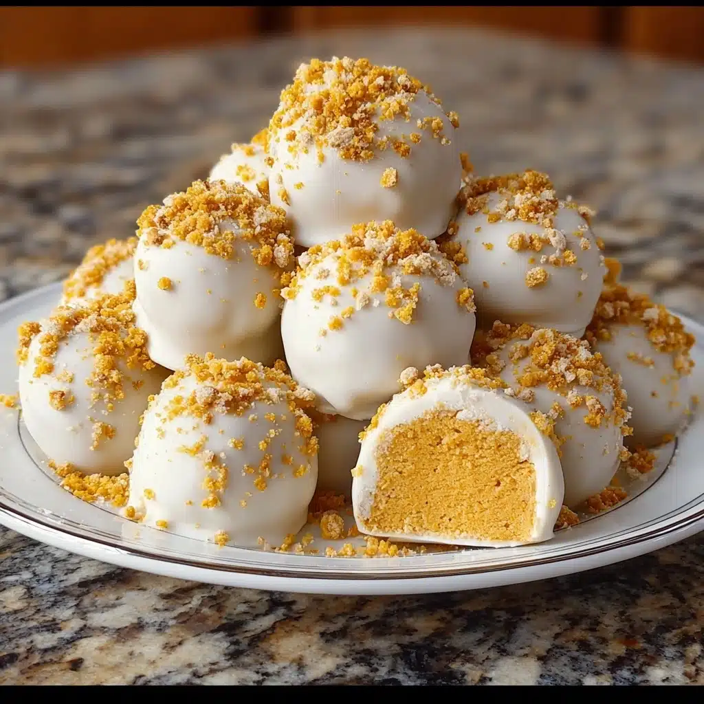 Easy No Bake Pumpkin Cheesecake Balls Recipe