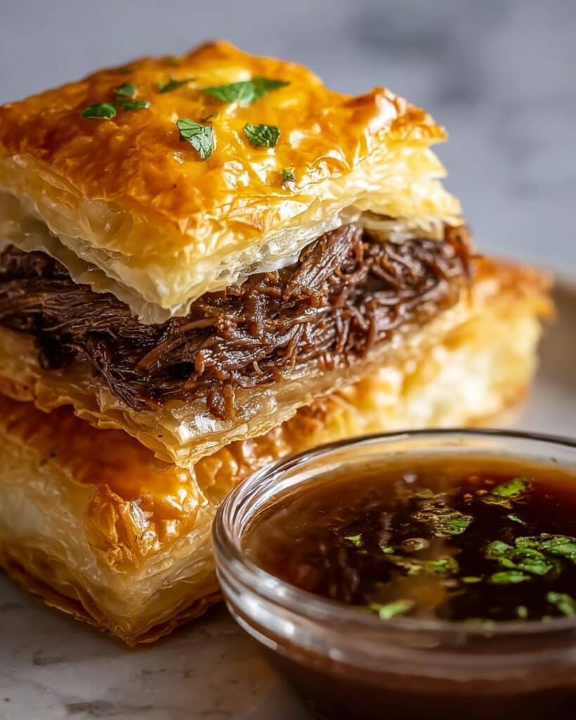 French Dip Squares Recipe