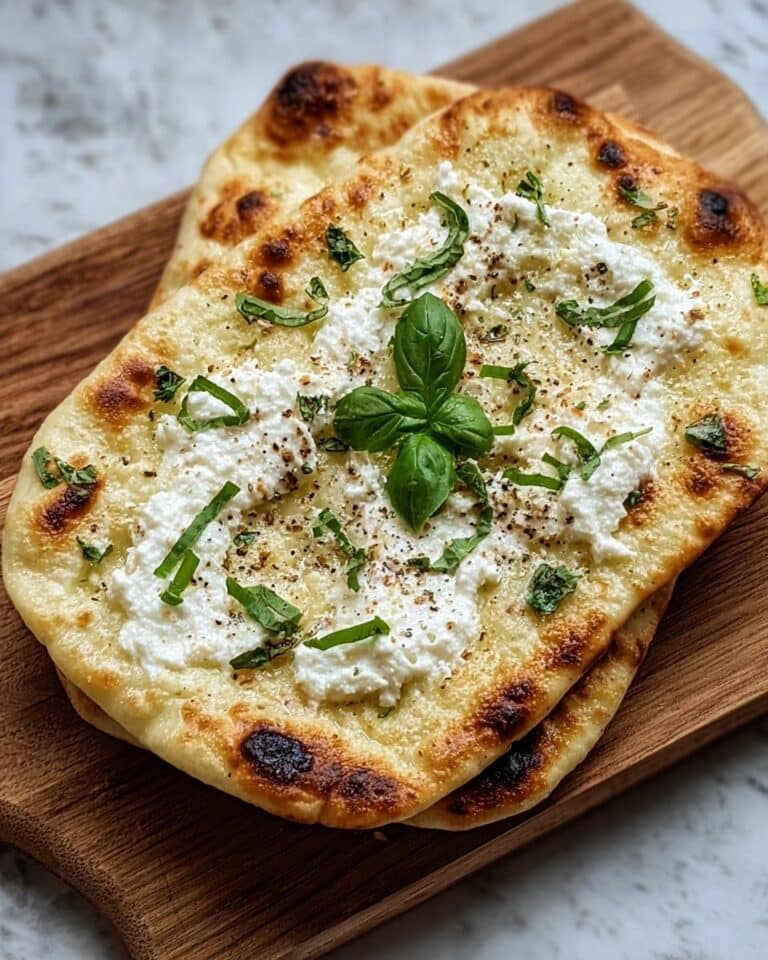 Easy 2-Ingredient Cottage Cheese Flatbread Recipe