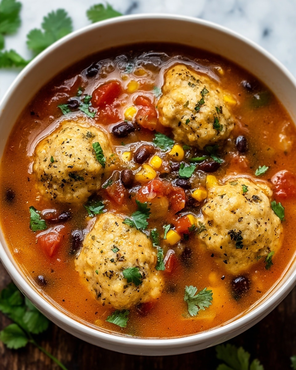 Tamale Soup with Tamale Dumplings Recipe
