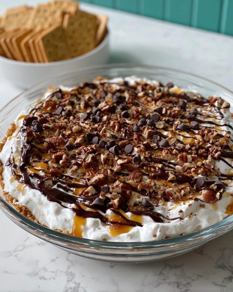 Turtle Cheesecake Dip Recipe