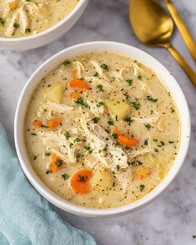 Chicken Pot Pie Soup Recipe