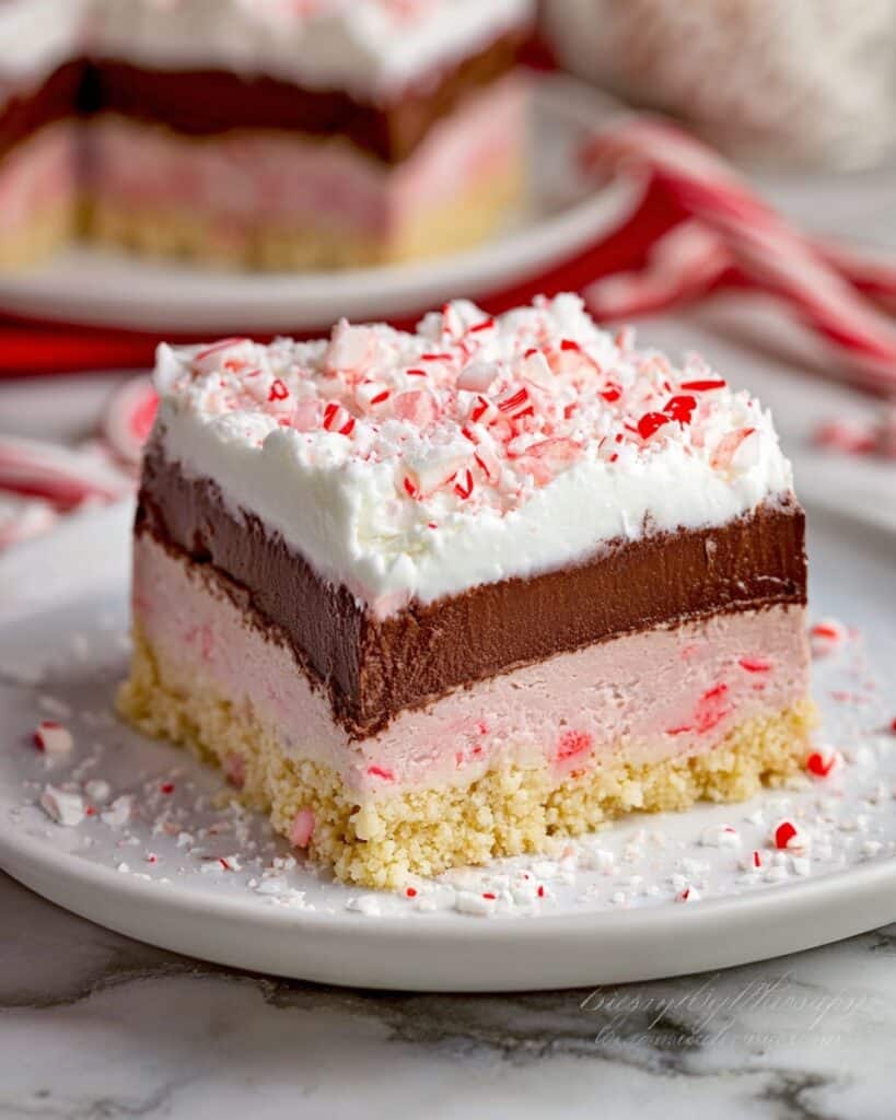No-Bake Chocolate Peppermint Squares Recipe