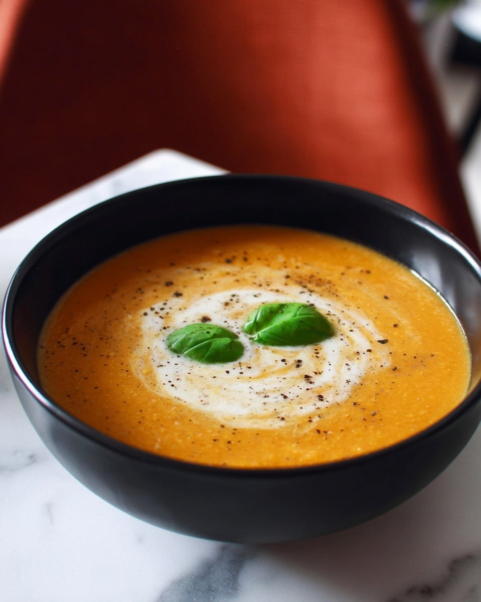 Creamy Roasted Veggie Soup Recipe