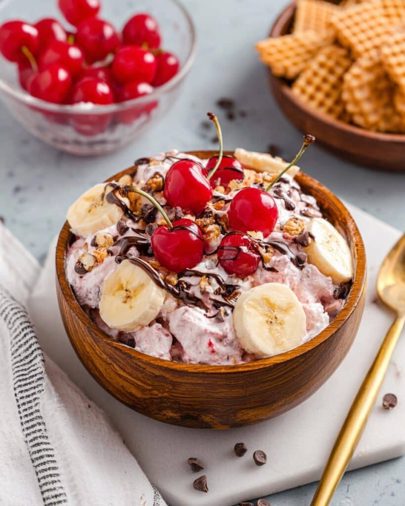 Banana Split Fluff Recipe