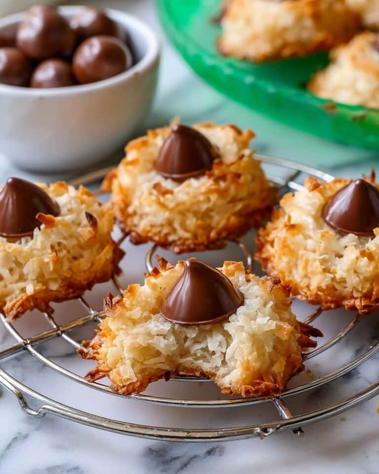 Coconut Macaroon Blossoms Recipe