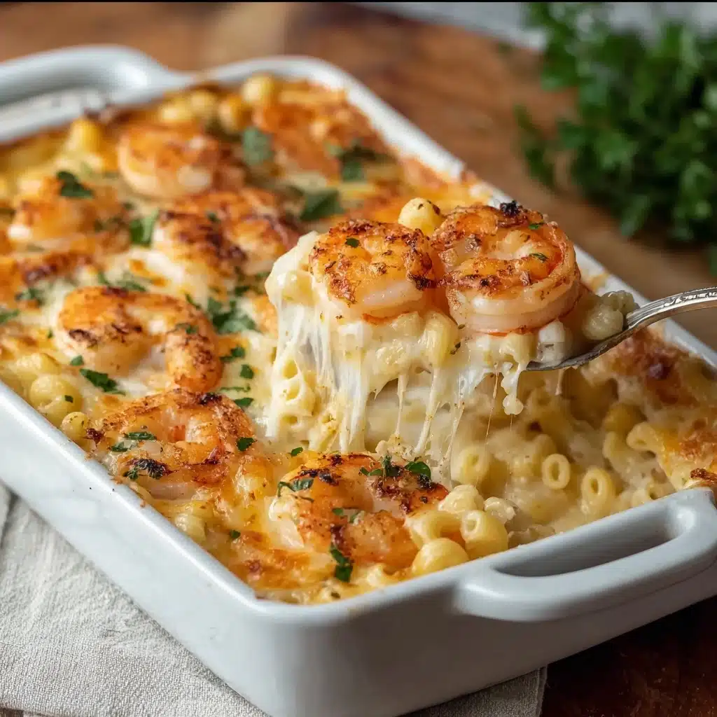 Shrimp Scampi Pasta Bake Recipe - Recipe Image