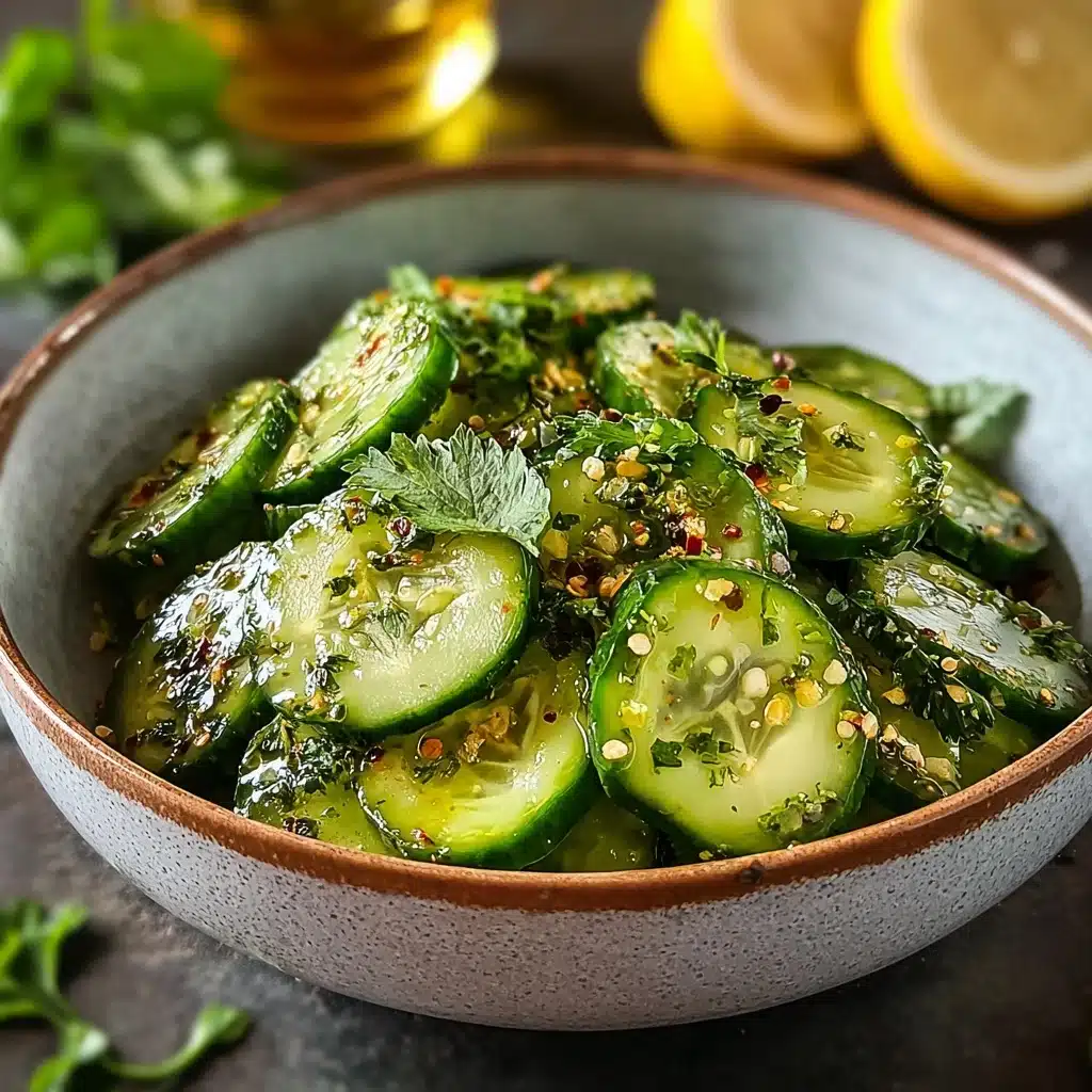 Honey Lime Cucumber Salad Recipe - Recipe Image