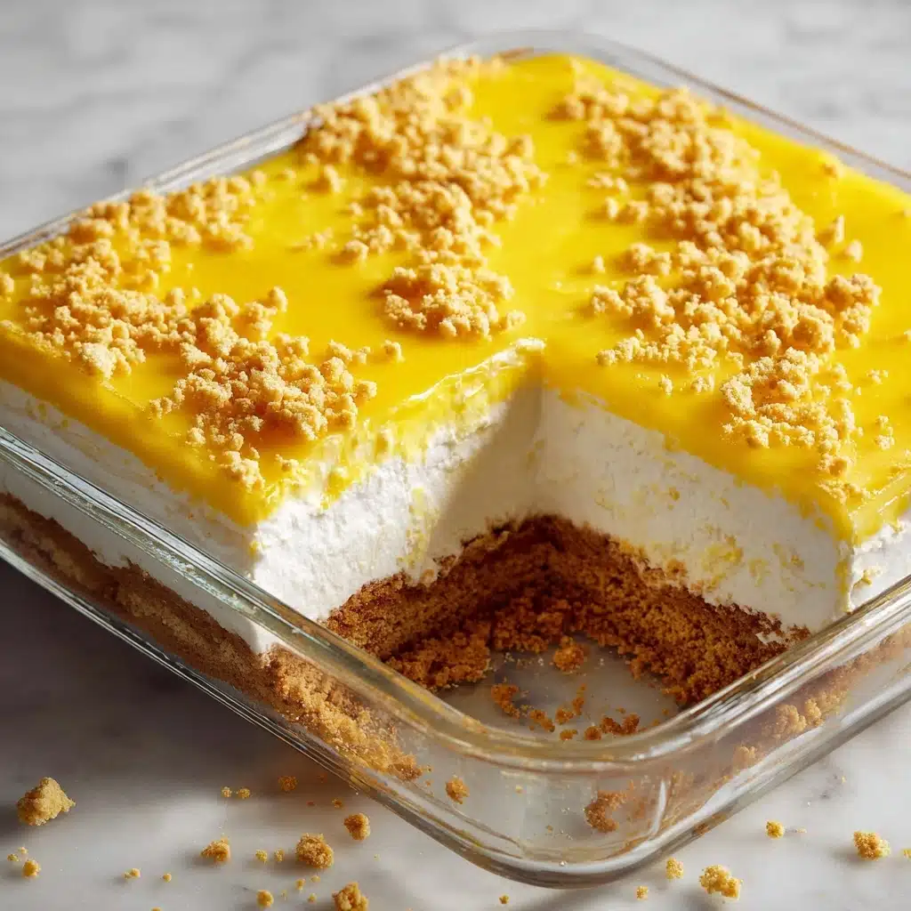 Lemon Cream Cheese Dump Cake Recipe - Recipe Image