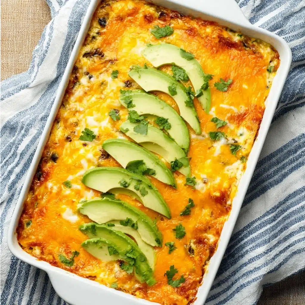 Healthy Chicken Cauliflower Rice Casserole Recipe - Recipe Image