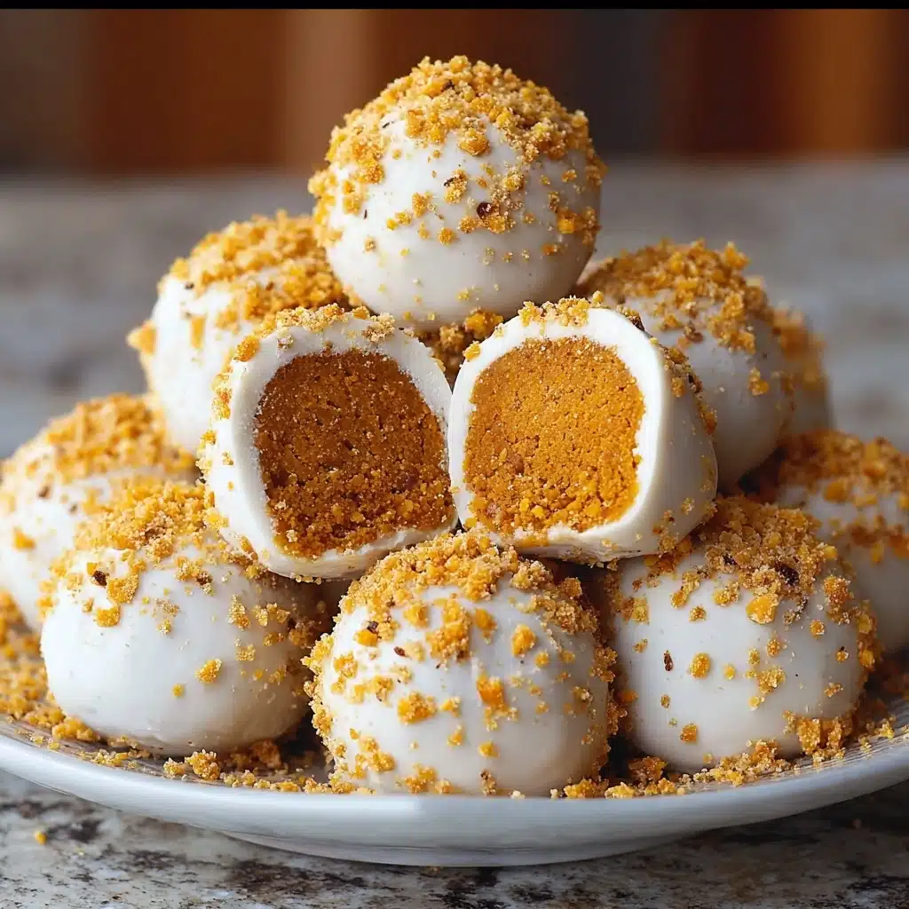 Easy No Bake Pumpkin Cheesecake Balls Recipe - Recipe Image