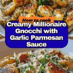 Millionaire Gnocchi with Creamy Sauce Recipe