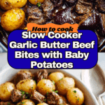 crockpot garlic butter beef bites Recipe