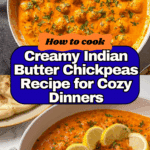 Indian Butter Chickpeas Recipe