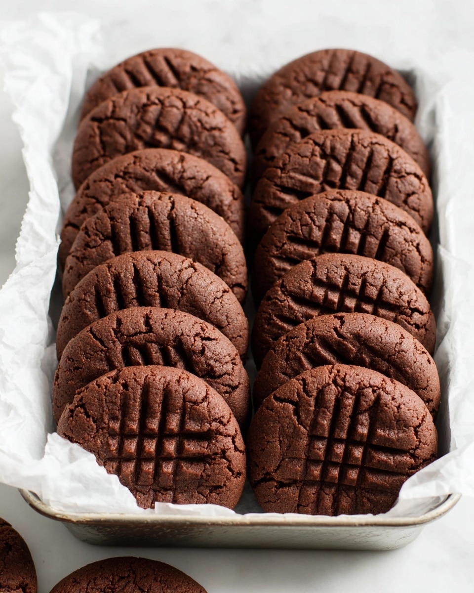 Chocolate Peanut Butter Cookies Recipe