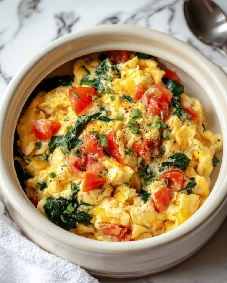 Crockpot Egg and Veggie Scramble Recipe